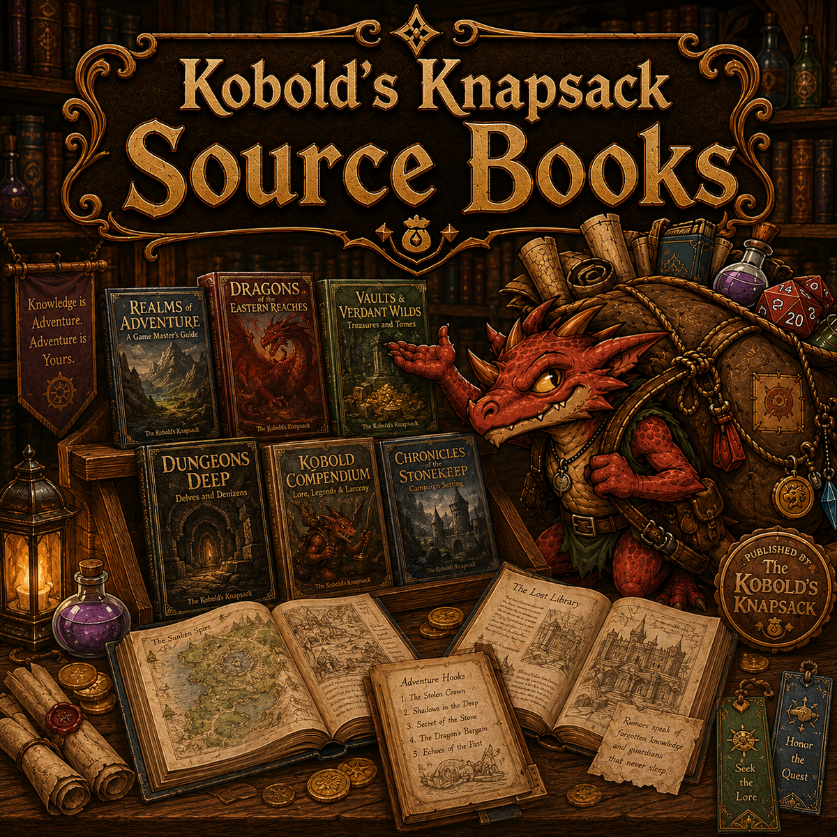 Kobold's Knapsack Source Books