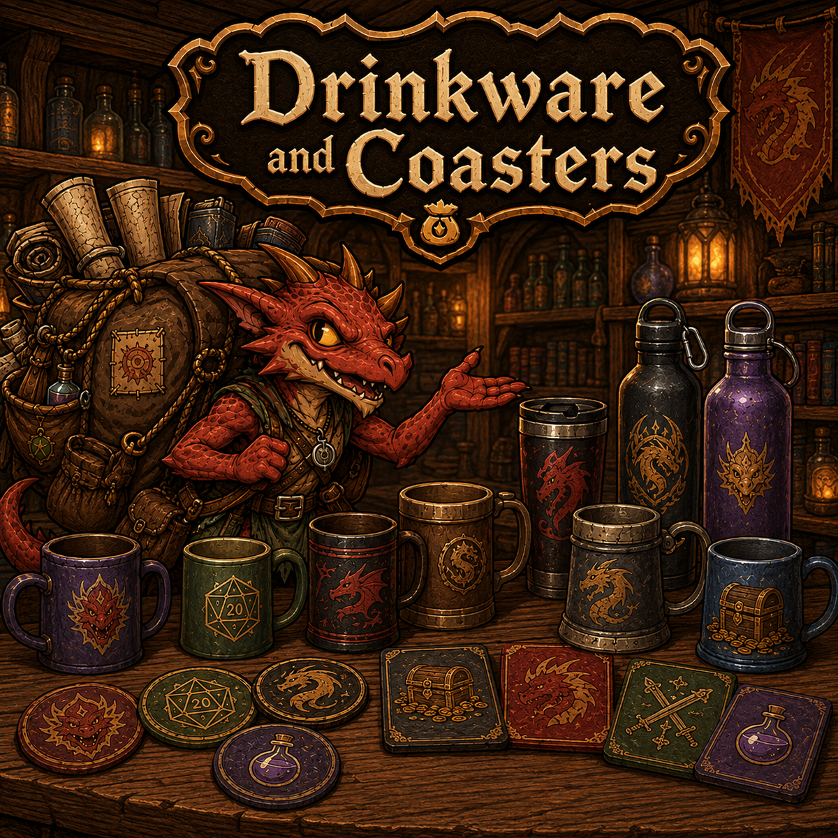 Drinkware and Coasters