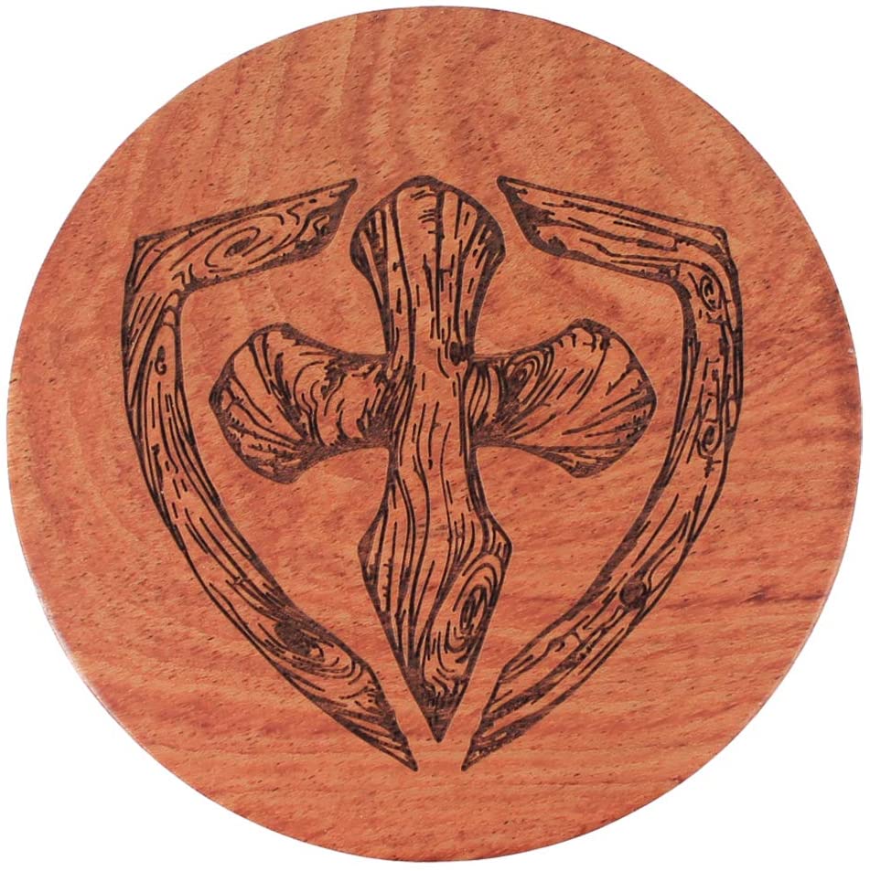 Solid Wood Dice Vault For Polyhedral, RPG and Tabletop Gaming Dice