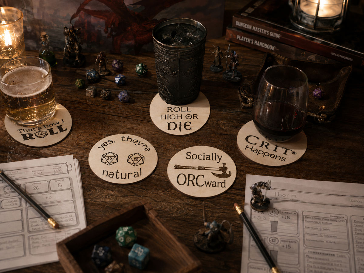 Coaster D&D 5 Pack