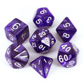 Purple Pearl RPG Dice Set