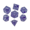 Starfarer 'Sirius' Purple Sci-Fi RPG dice