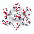 Splatter Dice - Red - RPG Set