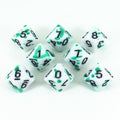 Splatter Dice - Green - D10 Set