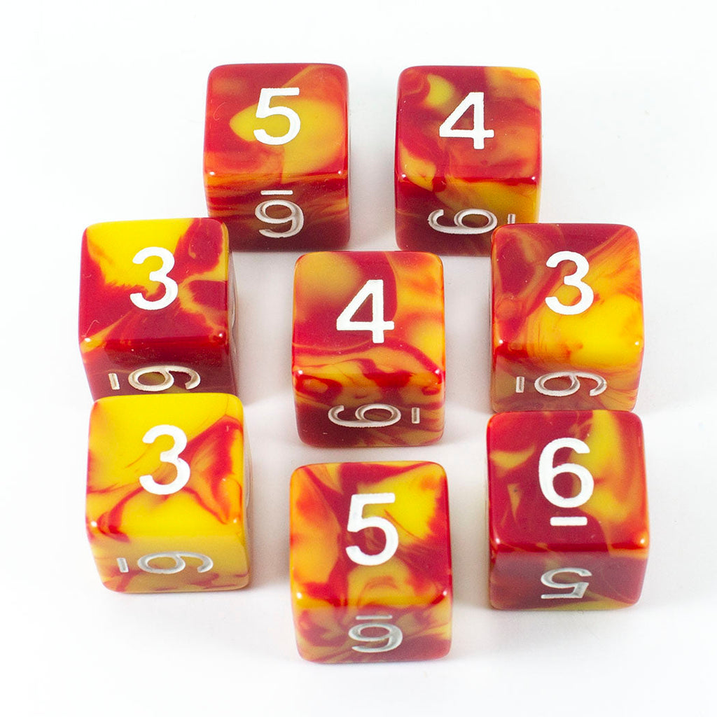 Fireball D6 Dice Set