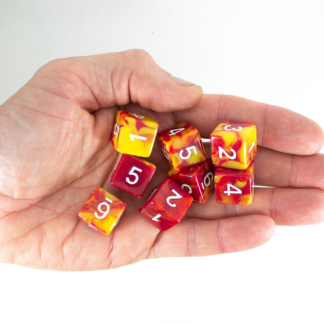 Fireball D6 Dice Set