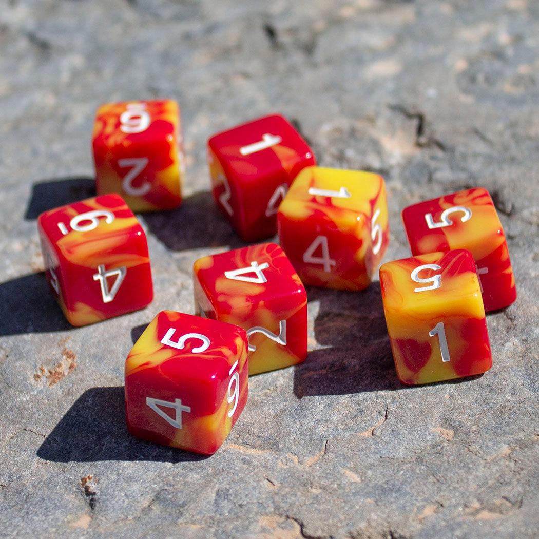 Fireball D6 Dice Set