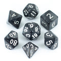 Granite Pearl RPG Dice Set