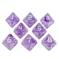 Starfarer 'Sirius' Purple 8D10 dice