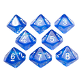 Blue Holofoil D10 Dice Set