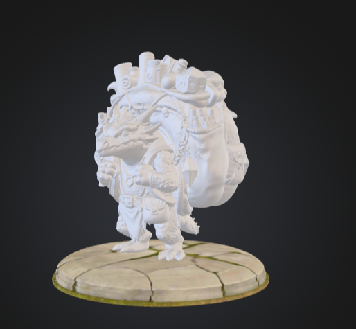 Krix the Kobold STL file for home printing