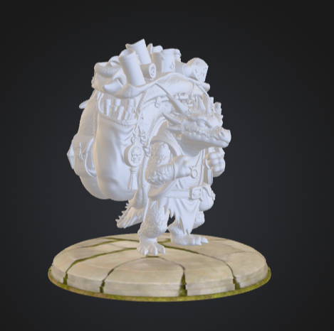 Krix the Kobold STL file for home printing
