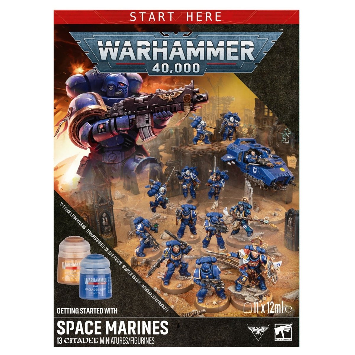 Warhammer 40k Getting Started with Space Marines